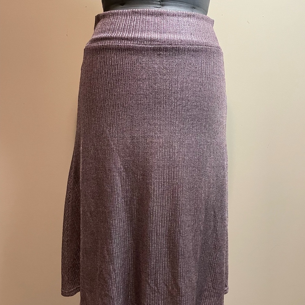 Rose gold skirt